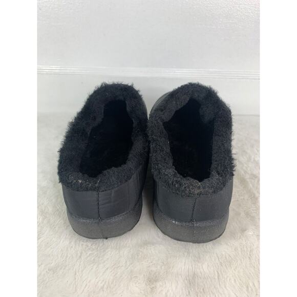 Womens Black Go Slip-On Plush-Lined Indoor/Outdoor Clogs Size 8 - Picture 3 of 8